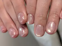 マグネットワンカラー(ケア込み)　￥4,400→￥4,180　 初めてのジェルネイルの方にもオススメ♪