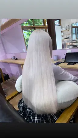 初回限定 透明感ダブルカラー✨(ブリーチ込み)