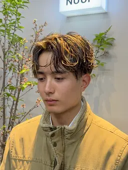 【 ミニモ学割 U24 40%off 】メンズカット＋パーマ 当日予約◎