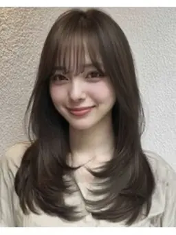レディースカット💇🏻‍♀️＃暖色カラー＃髪質改善＃韓国風