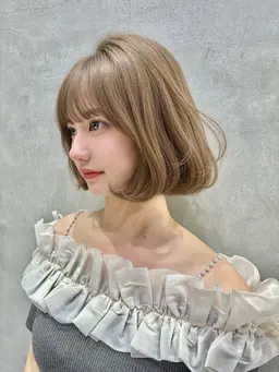 韓国ヘアに特化🫧ダメージレス艶カラー🇰🇷➕骨格補正カット🇰🇷レイヤーカット　ボブ　ショート✨