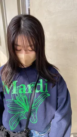 《期間限定クーポン》似合わせカット+透明感カラー🥛長さ料金なし💇🏼‍♀️