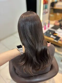 【トレンド艶カラー✨】🤎カット➕ワンカラー➕高保湿トリートメント🤎