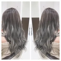 ☘️【人気NO.4❣️ダブルカラー 】ブリーチ&オンカラー& プラチナトリートメント