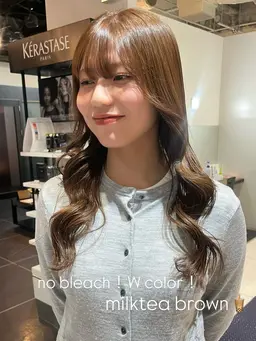 ブリーチなしWカラー（sh.br込）