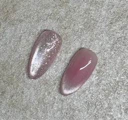 □  オフ込み　カラーベースのマグネットネイル🧲✨