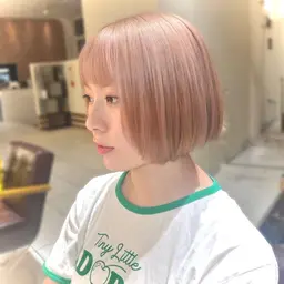 “新規限定”ケアブリーチ+カラー◎ダメージ軽減ハイトーン