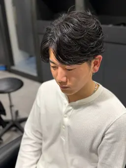 🎁🎫ご新規様限定🎫🎁カット+フェザーパーマ🪶