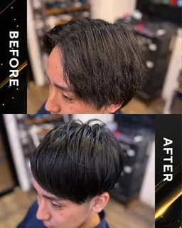 メンズ縮毛矯正モデル・募集中！カット+セット込み