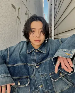 【撮影用モデル】メンズ!カット+パーマ🌀