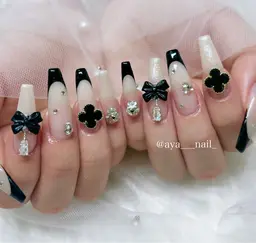 【全員】10本チップ長さ出し💅🏻120分持ち込みアートコース🎀✨（オフ•ケア込み）