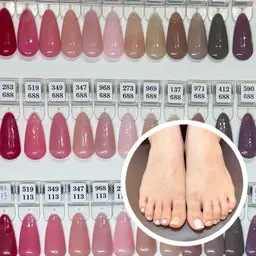 [オフなし] フット シェラック ワンカラー ケア込み