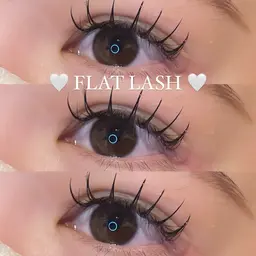 🤍【新規オフ無料】フラットラッシュorセーブル 100本🤍