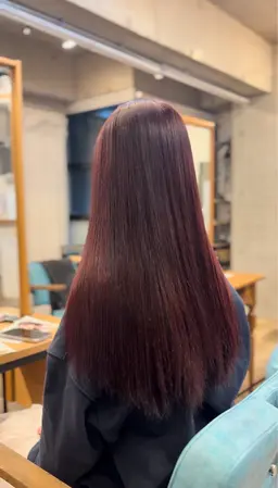 メンテナンスカット＋髪質改善ストレート