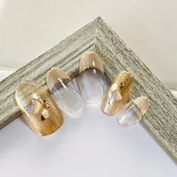 ［パラジェル使用］オフorフィルイン無料　フレンチ