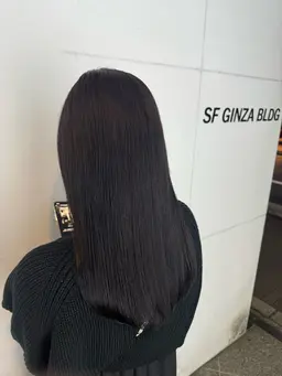 💜新規様限定💜暖色でも寒色でも【艶髪カラー+4STEP髪質改善トリートメント】コテ巻きorストレート仕上げ付き✨