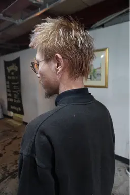 メンズ🔹カット＋ピンパーマ