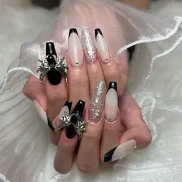 ☁️チップ長さだし10本+デザインコース☁️【オフ込】