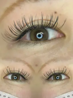 ꕤ︎︎フラットラッシュ 【コーティング仕上げ付き100本まで】　付け変えoff無料✨