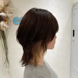 カット＋インナーブリーチWカラー＋保湿トリートメント⭐️