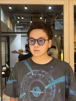 メンズカット＋清潔感up⤴️ナチュラル透明感カラー＋ヘッドスパ＋1stepトリートメント