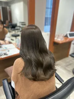 【平日限定🤍ロング料金なし🎀✨】【何回でもOK💞】カットカラー(全体)