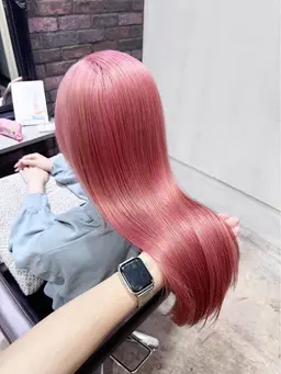 ダブルカラー(髪質改善ブリーチ使用)