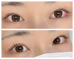 【上下のまつげパーマ】上まつげと下まつげ両方デザインで華やかさとデカ目効果！！逆さまつげの方にも対応◎選べるデザイン☆