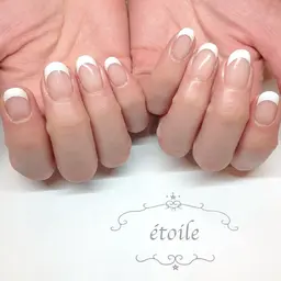 【練習モデル】オフ込みフレンチネイル