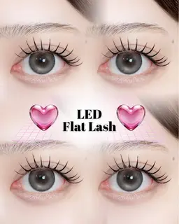 バインドロック級!!【💙圧倒的持続力！LEDエクステ💙】(180本保証)