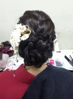 卒業式に♪❤ヘアセット & 袴の着付け✨✨✨