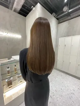 迷ったらこれ✨カット+カラー+3stepTR話題の超音波アイロン付き‼️透明感ワンカラーのイチオシメニュー🌈