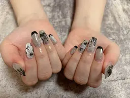 🤍持ち込みデザイン✨10本アート✨パーツ付け放題