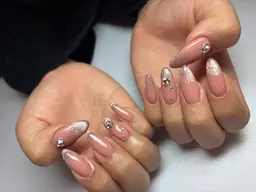 【スカルプ】OFFあり10本長さだし/定額デザイン/3月末までご来店限定