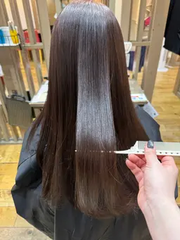 髪質改善ストレート＋シャンプーブロー