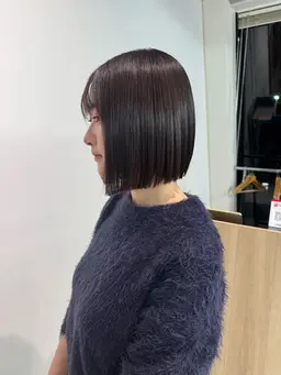 🏹カット+カラー+2stepライトトリートメント【髪の表面のコーティングをしてサラサラになりたい方おすすめ】🦢