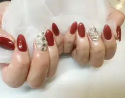 【minimo限定】ジェルオフあり　 ストーン埋め尽くし★￥4000★