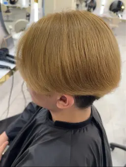 メンズカット＋ブリーチカラー