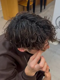 カット＋シャドウパーマ