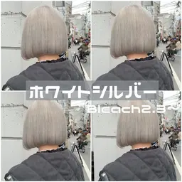 ☁️リタッチブリーチ+カラー☁️