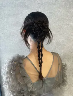 【ヘアセット】結婚式、行事、イベントに合わせて可愛くセットしたい方🎀