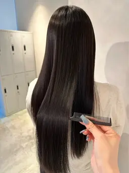 🤍🫧【髪質改善】酸性ストレート(フル)+カット+ｲﾙﾐﾅカラー+TOKIOトリートメント 🤍🫧