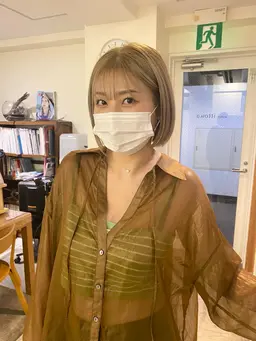 【🤍平日限定🤍】ケアブリーチ♡ダブルカラー＋2Stepトリートメント💫👒ミニモ特別価格👒