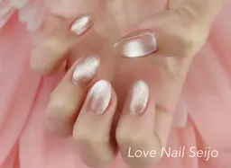 人気のマグネットジェルネイルコース☆ジェルオフ込みドライケア付き