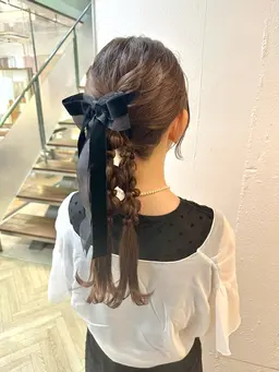 【平日限定】ヘアアレンジ🌟イベント🎉結婚式などのお呼ばれアレンジ🕊️ライブ📣おでかけ前などに！