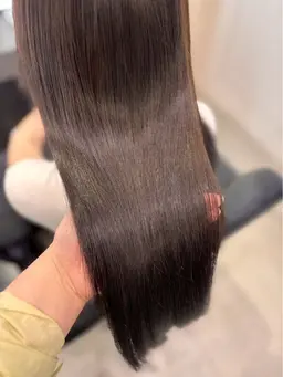 ブリーチ無しワンカラー+炭酸スパ