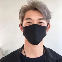 メンズカット＋ダブルカラー（ブリーチ＋オンカラー）