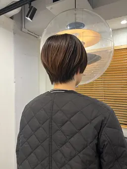 ショートカット+1step treatment🫧