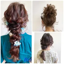 ゆるふわヘアアレンジ❁ お呼ばれヘア❁