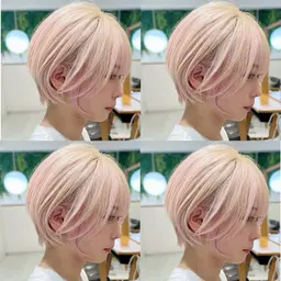 カット➕ダブルブリーチ(onカラー込み)➕超音波トリートメント【フルコース/ハイトーンカラー】